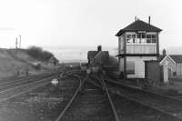 View north towards the station at Horton-in-Ribblesdale in 1983.<br><br>[Colin Alexander //1983]