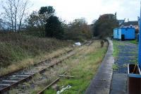 Looking to Portpatrick from the eastbound platform at Stranraer Town in 2008.<br><br>[Ewan Crawford 18/10/2008]