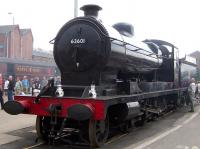 One of the highly successful ex-GCR Robinson class O4 freight locomotives, no 63601, on display at the Doncaster works open day on 27 July 2003. <br><br>[Colin Alexander 27/07/2003]