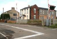 No longer recognisable as a former railway station is Picton (closed 1960), on the Leeds Northern direct route between the ECML at Northallerton and Teesside. This was once the junction for the route east via Battersby to Whitby. View southeast on 3 October 2008, with the name on the <I>John Smiths</I> hostelry in the background continuing to provide the historical link.  <br><br>[John Furnevel 03/10/2008]