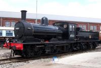 An immaculate looking J21 no 65033 on display at the Doncaster Works open day on 27 July 2003.<br><br>[Colin Alexander 27/07/2003]