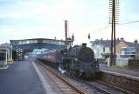 Standard Five number 73148 calls at Dunblane in July 1965 with the Glasgow portion of the Postal from Aberdeen.<br><br>[G W Robin 27/07/1965]