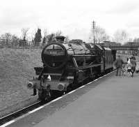 45305 at Quorn & Woodhouse on the GCR in March 2004.<br>
<br><br>[Peter Todd 26/03/2004]