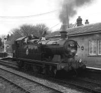 Ex-GWR 0-6-2T 5637 simmers gently at Cranmore on the East Somerset Railway on 17 March 2007. This was the last 56xx tank to pass through Swindon works in 1964 and spent most of its working life in the Welsh valleys.<br><br>[Peter Todd 17/03/2007]