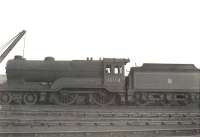 D11 62690 <I>The Lady of the Lake</I> stored at Polmont on 18 February 1961, some 5 months before 'official' withdrawal by BR. The locomotive eventually met its end at Inverurie Works in September of that year.<br><br>[G H Robin collection by courtesy of the Mitchell Library, Glasgow 18/02/1961]