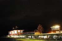 A starlit sky over the beautifully restored Creagan station shortly before Christmas 2008.<br><br>[Ewan Crawford 16/12/2008]