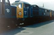 31017 photographed on 6 June 1981 on the scrapline at Swindon works.<br><br>[Colin Alexander 06/06/1981]