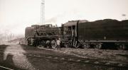 JS 2-8-2 no 8216 at Yuobaoshan, north east China, in February 2003. Yuobaoshan is a coal mining town which, at that time, employed several of the class for heavy work and shunting duties.<br><br>[Peter Todd 18/02/2003]