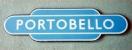 Totem from Portobello station, closed in September 1964.<br><br>[David Panton //]