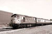 26019 with a southbound service at Aviemore on 2 August 1980.<br><br>[Peter Todd 02/08/1980]