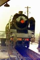 Chapelon Pacific 231 K 22 at Steamtown, Carnforth, circa 1975.<br><br>[Colin Miller //1975]