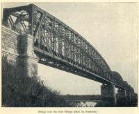 Great Siberian Railway between Vladivostock and St Petersburg and eventually Murmansk. Bridge over River Belaya. [Extract from GSR Guide of 1900]<br><br>[Alistair MacKenzie //2009]