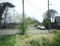 Course of the Carberry Colliery branch photographed in October 1998 from the site of the level crossing over the A6124. The pit was located in the background. <br><br>[David Panton /05/1993]