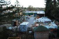 Looking to Kingham (and Cheltenham) over the site of Chipping Norton station.<br><br>[Ewan Crawford 11/04/2008]