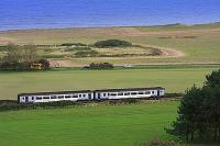 Along the <I>Bittern</I> Line between Cromer and Sheringham in September 2008 - the first of the class 156 units to appear in the new National Express East Anglia livery.<br><br>[Ian Dinmore 11/09/2008]