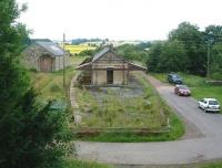 A remarkable survivor on the former Alnwick-Coldstream line is Whittingham station, seen here, looking north, in the summer of 2008. The last scheduled passenger train called here in 1930.<br><br>[Colin Alexander //2008]