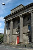 The 1837 Birmingham station terminus at Curzon Street, built for the London and Birmingham Railway. The London Euston terminus had Doric columns whilst those at the Birmingham terminus were Ionic. While Euston has lost its Arch, Curzon Street has lost its station - replaced by New Street.<br><br>[Ewan Crawford 30/06/2004]