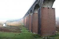 Looking east over the valley of the Big Water of Fleet and the viaduct that once carried the Port Road between Dumfries and Stranraer, as well as providing support (and vice versa) to numerous bricklayers towards the end of its operational life.<br><br>[John Furnevel 12/11/2005]