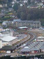 View of Oban Station from McCaigs Folly.<br><br>[Colin Harkins 14/02/2009]