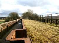 Looking over the Ribble Viaduct, south of Preston, which once carried the East Lancs lines. View towards Bamber Bridge on 1 March 2009. <br><br>[John McIntyre 01/03/2009]