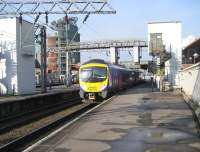 FTPE 185106 departs from Manchester Oxford Road with a Liverpool to Scarborough service on 05 March 2009.<br>
<br><br>[John McIntyre 05/03/2009]