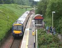 View west from Deans North Road bridge, Livingston, in June 2007. [See image 25933]<br><br>[John Furnevel 21/06/2007]