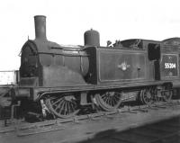 McIntosh 2P no 55204 (or most of it) abandoned in a siding alongside Perth shed in August 1964, more than 18 months after official withdrawal. The locomotive was eventually cut up at Motherwell Machinery & Scrap, Wishaw, 4 months later.  <br><br>[David Pesterfield 17/08/1964]