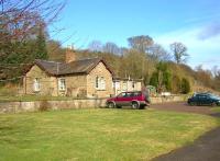 The old Berwickshire Railway station at Marchmont, between Duns and Greenlaw, in March 2009. <br><br>[Ian Whittaker 13/03/2009]