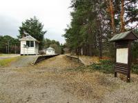 The former Knockando station, renamed Tamdhu by the distillery that now owns it. Serving for a while as a shop for the local produce, it has lain empty now for several years and has been offered to the local community. It is still in good condition and hopefully some use can be found for it.<br><br>[John Gray 22/03/2009]