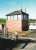 The level crossing at Carmont, south of Aberdeen, in October 1998. The gates are set against the (quiet) road but opened to allow me to cross.<br><br>[David Panton /10/1998]
