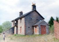 Scene at the former Waterside station (closed 1964) on the Ayr and Dalmellington Railway, photographed in May 2001.<br><br>[Colin Miller /05/2001]