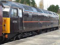 Royal train locomotive 47798 <I>Prince William</I> stands at Perth on 11 April 2009 at the head of an excursion recently arrived from Cleethorpes.<br><br>[Brian Forbes 11/04/2009]