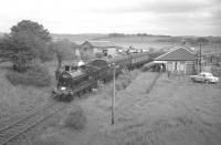 57581 stands at Newhouse with an SLS railtour on 9 June 1962.<br><br>[K A Gray 09/06/1962]