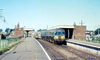 A DMU for Norwich photographed at Wroxham in July 1969.<br><br>[Colin Miller /07/1969]