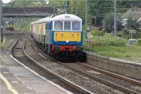 86259 'Les Ross' hauls the Birmingham New Street to Preston leg of the 'Scot over Shap' railtour to Carlisle through Leyland on the Down Fast on 09 May 09.<br><br>[John McIntyre 09/05/2009]