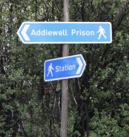 Recommended escape route, Addiewell, 21 May 2009.<br><br>[David Panton 21/05/2009]