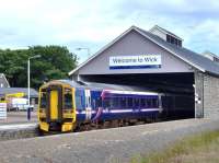 158706 seen shortly after arrival at Wick on 26 June 2008.<br><br>[Brian Smith 26/06/2008]