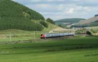 A northbound Virgin Super Voyager approaches the site of Elvanfoot station on 01 June 2009.<br><br>[John McIntyre 01/06/2009]