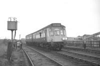 The LCGB <i>Makerfield Miner</I> DMU railtour of 24 August 1968 during a photostop in Bickershaw Colliery exchange sidings at Abram North, south east of  Wigan. <br><br>[K A Gray 24/08/1968]