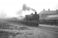 J37 no 64620 with Scottish Rambler no 5 at Montrose (CR) on 9  April 1966. From here the railtour headed for Broomfield Junction and the Inverbervie branch.<br><br>[K A Gray 09/04/1966]