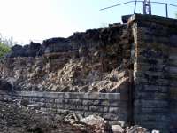 Another view of the old bridge after removal of the arch.<br><br>[Colin Harkins 02/05/2009]