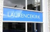 Scene at Laurencekirk station on 18 June 2009, a month after repening. The station name is rendered in the style it was at closure in 1967. A nice touch.<br><br>[David Panton 18/06/2009]