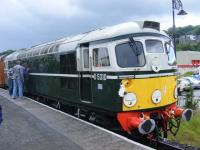 D5310 (Class26010) Built in 1959 and owned by Waverley Route Heritage Association standing at Boness waiting to pull the 1410 Teak Set to Birkhill<br><br>[Colin Harkins 20/06/2009]