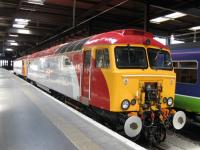 'Yes mi'Lady'... 57307 <i>Lady Penelope</i> and friend at Euston on 23 June.<br><br>[Michael Gibb 23/06/2009]