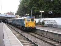 87002 'Royal Sovereign' at the head of a Brighton-Doncaster charter through Hampstead Heath on 25th July 2009<br><br>[Michael Gibb 25/07/2009]