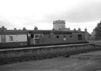 5341 at the head of a service on one of the 'Far North' platforms at Inverness on 09 June 1973.<br><br>[John McIntyre 09/06/1973]