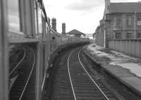 View from an excursion heading west through the Gilmour Street platforms at Cumberland Street in 1967. The station had closed in February 1966.<br><br>[Colin Miller /05/1967]