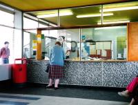 Booking office at Cowdenbeath 1962 vintage... July 1994.<br><br>[David Panton /07/1994]