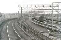 The sidings at Smithy Lye, seen from a passing excursion in May 1967.<br>
<br><br>[Colin Miller /05/1967]