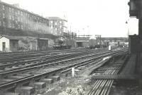 44318 at Gushetfaulds Junction in June 1962<br><br>[Ken Browne /06/1962]